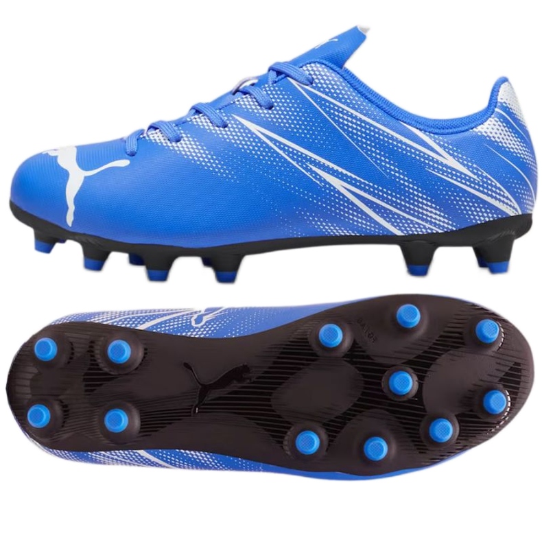 Chuteiras Puma Attacanto FG/AG 107480-09 azul