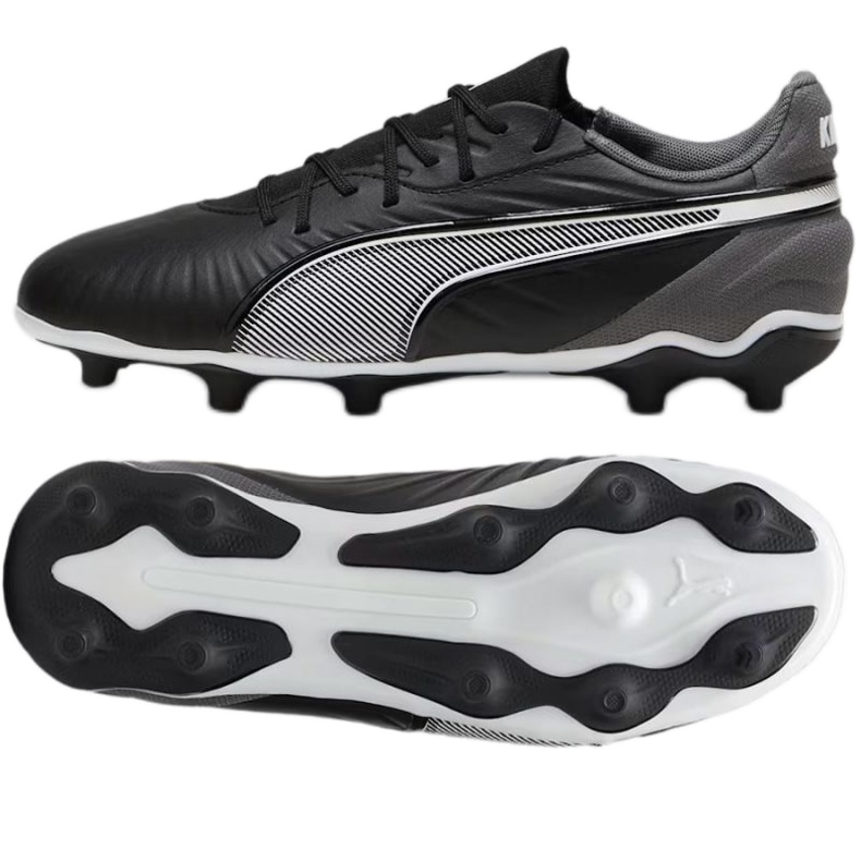 Chuteiras Puma King Match FG/AG 108048-01 preto
