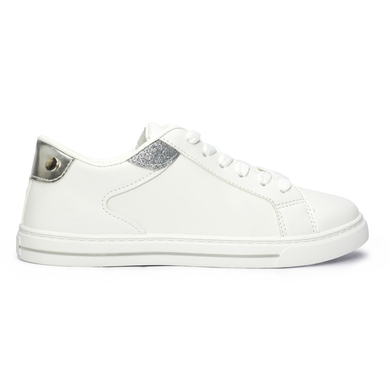 Sapatos esportivos femininos clássicos branco