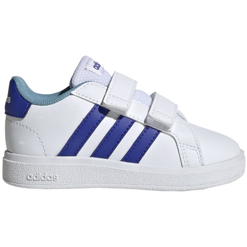 Sapatos Adidas Grand Court Lifestyle Hook e Loop HP8919 branco