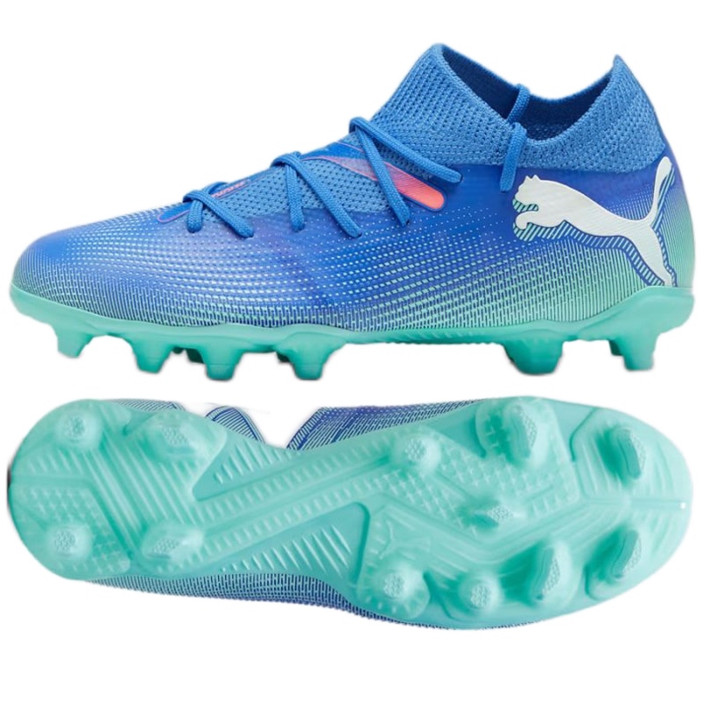 Puma Future 7 Match FG/AG sapatos 107945 01 azul
