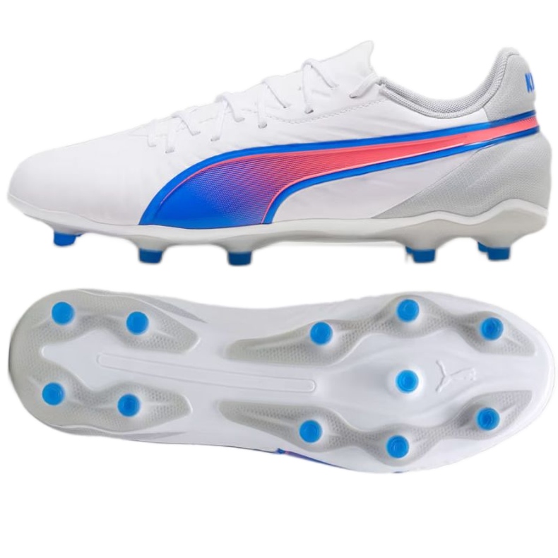 Tênis Puma King Match FG/AG 107863 02 branco