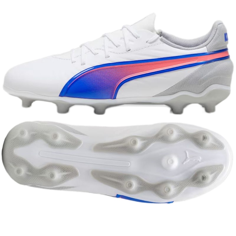 Tênis Puma King Match FG/AG 108048 02 branco
