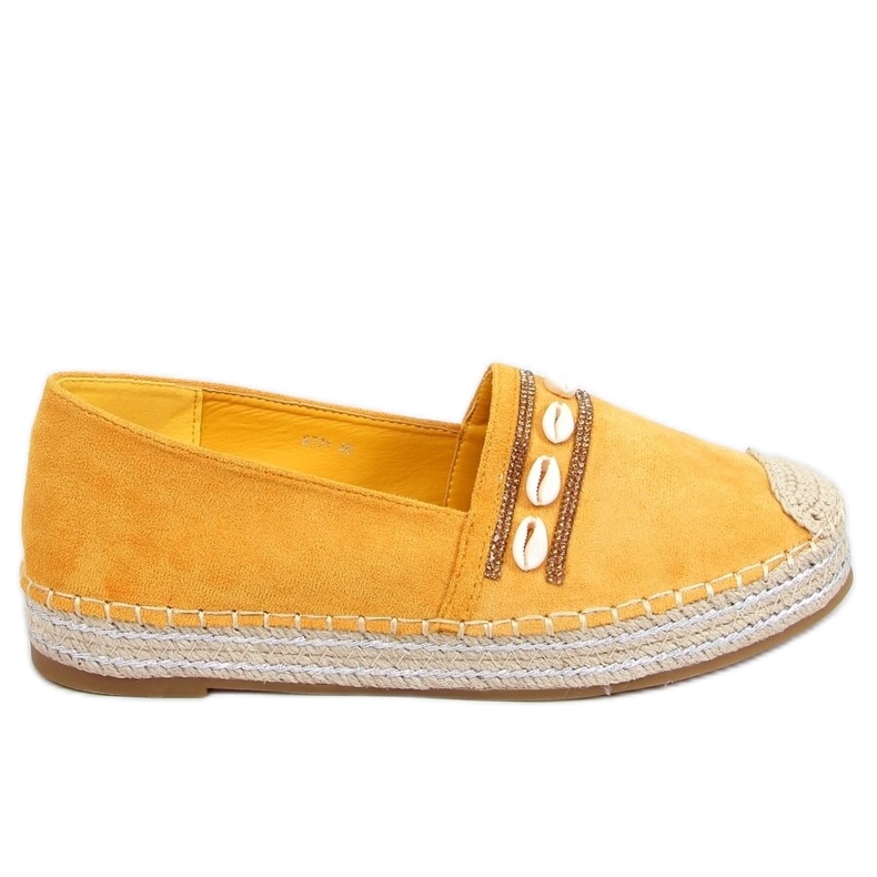Espadrille shell amarelo oceano