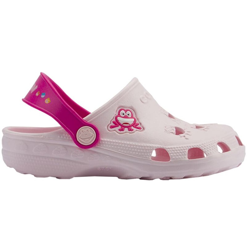 Tamancos Coqui Little Frog 8701-100-5536A/8701-100-5536 rosa