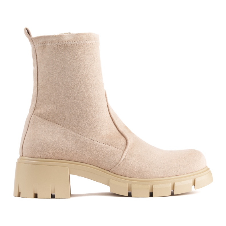 Botas femininas bege