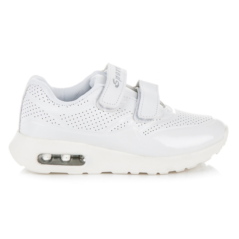 Bona Calçado esportivo com velcro branco