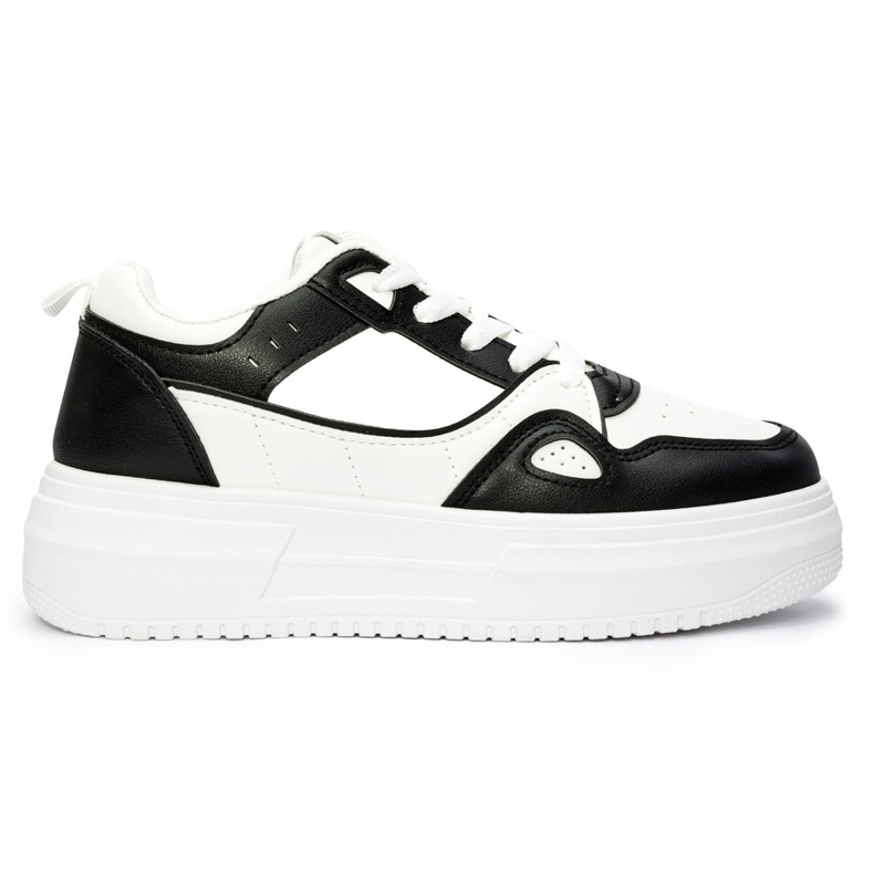 Calçados esportivos plataforma femininos negros preto