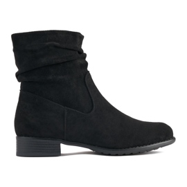 Botas de cowboy pretas femininas preto