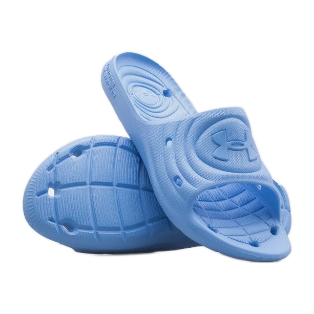 Chinelos masculinos Under Armour Locker Iv Sl 3023758-402 azul