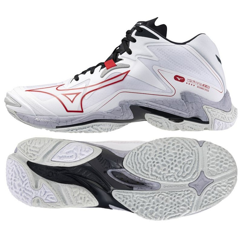 Sapatos Mizuno Wave Lightning Z8 Mid V1GA240596 branco