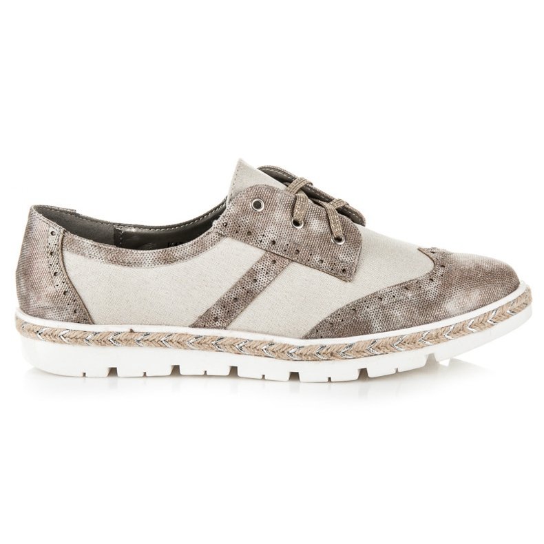 Tênis com cadarço KYLIE castanho