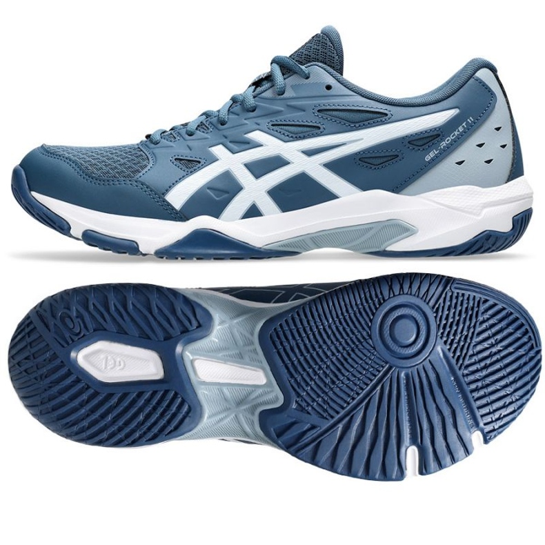 Tênis Asics GEL-ROCKET 11 1071A091-404 azul