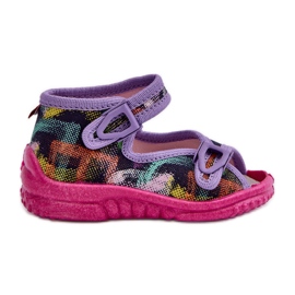 Lemigo Chinelos infantis Nel 310-06 Gokids Multicolor roxo