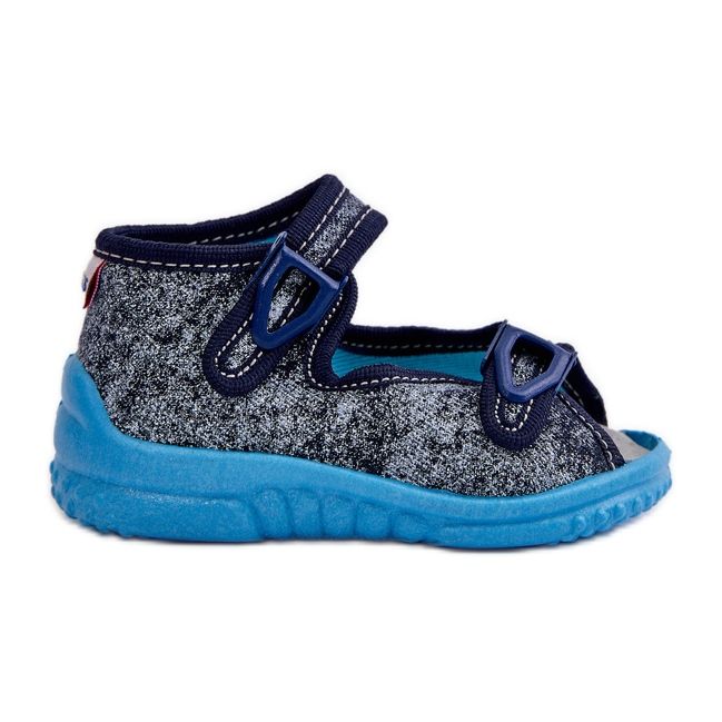 Lemigo Sandálias Infantis Nel 310-19 Gokids Grafite azul