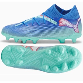 Puma Future 7 Pro FG/AG sapatos 107944 01 azul