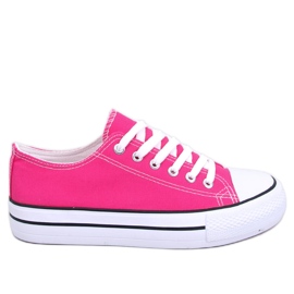 Tênis clássico feminino Fargis Fuchsia rosa