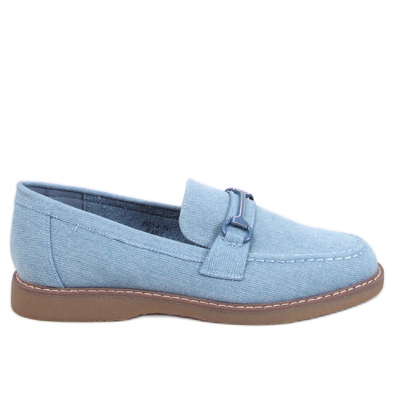Mocassins femininos States Jeans azul
