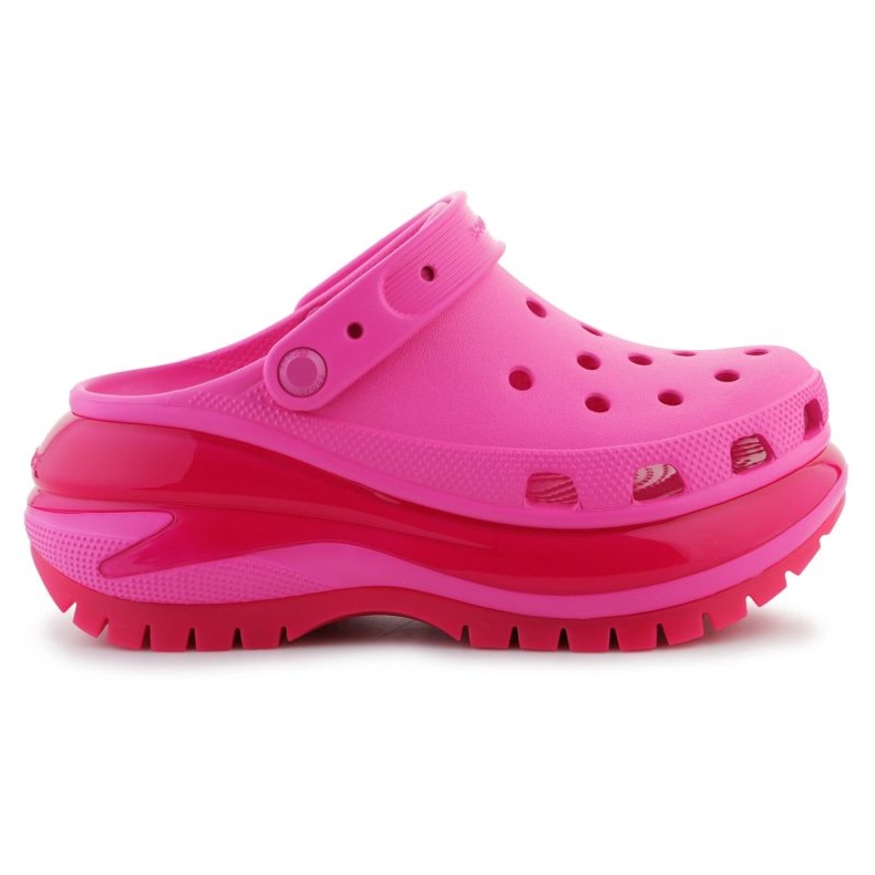 Chinelos Crocs Mega Crush Clog 207988-6UB rosa