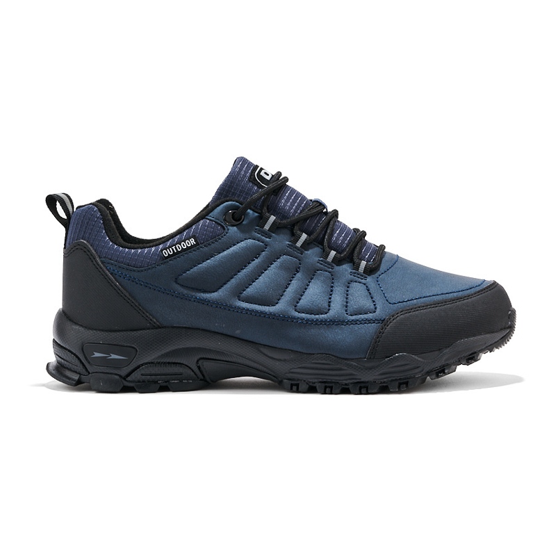 DK Sapatos de trekking masculino azul marinho
