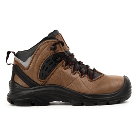 Calçado masculino URGENT 131/S1 castanho