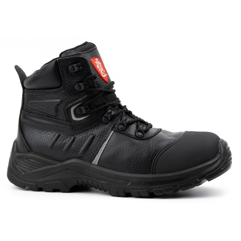 Sapatos de trabalho em couro URGENTE 125/S1 preto