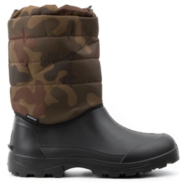 Fagum-Stomil Sapatos, calçados de espuma, botas Wellington com isolamento, Trewor cano alto preto