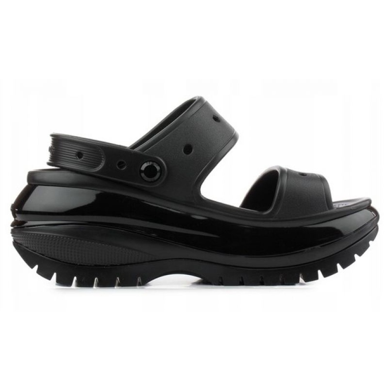 Tamancos Crocs Classic Mega Crush 207989-001 preto
