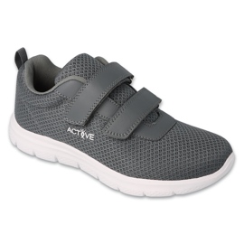 Esportes jovens Befado preso com velcro 517d024 cinza