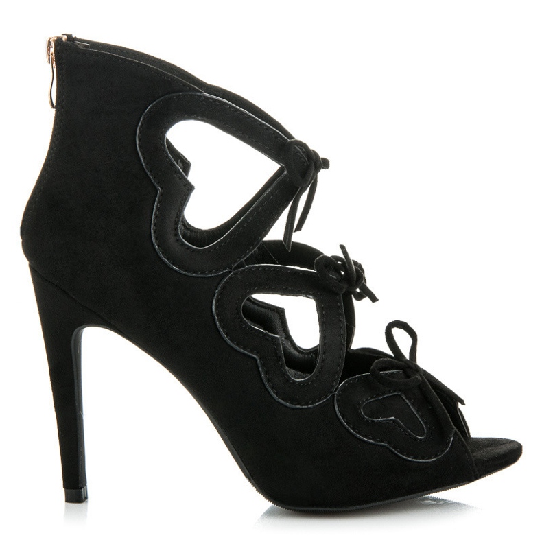 Vices Sandálias femininas com amarração preto