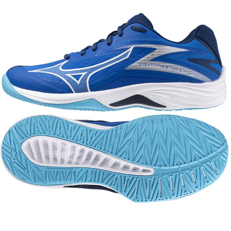 Tênis de voleibol Mizuno Lightning Star Z7 V1GD230301 azul
