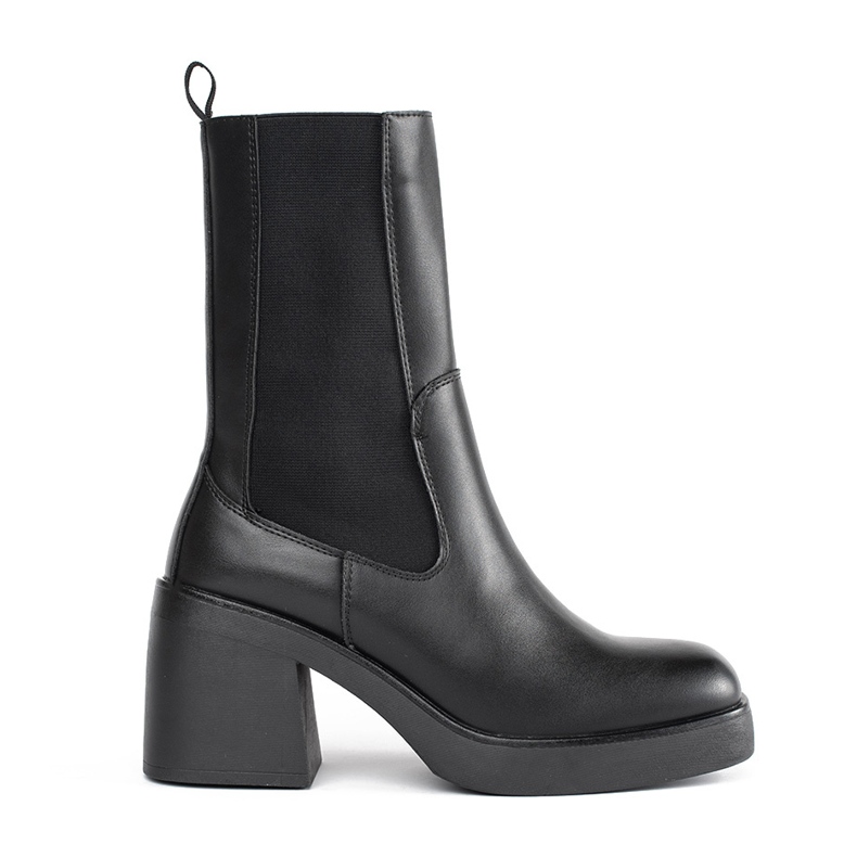 Botas Chelsea pretas de Sergio Leone preto