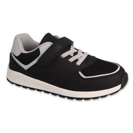 Esporte infantil Befado 514Y014 preto com velcro