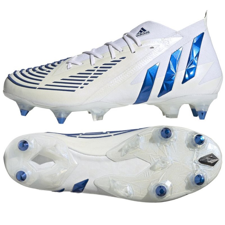 Chuteiras Adidas Predator Edge.1 Sg GY5686 branco