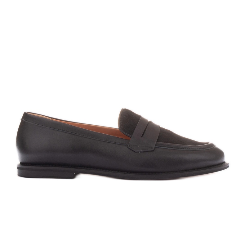 Marco Shoes Mocassins Lorenzo Pony preto