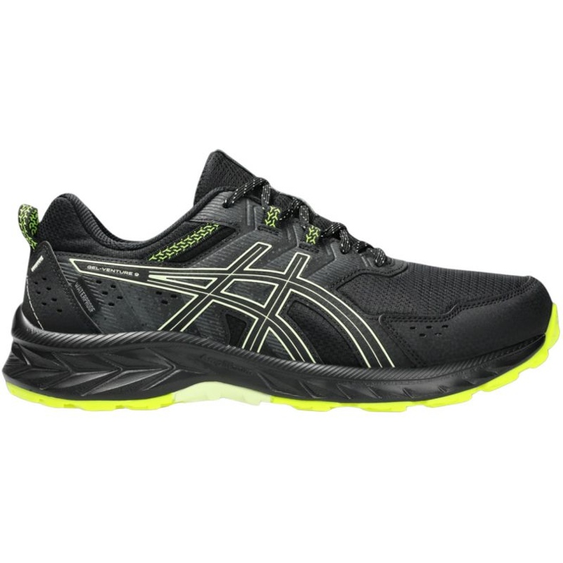 Tênis de corrida à prova d'água Asics Gek Venture 9 1011B705 003 preto