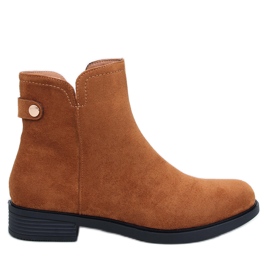 Botas clássicas femininas Chelsea Beres Camel marrom