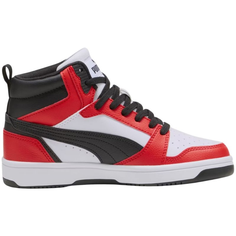 Sapatos Puma Rebound V6 Mid 393831 03 branco