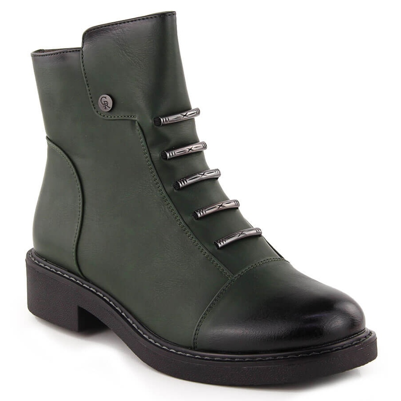Botins femininos com isolamento verde Jezzi ASA252-5