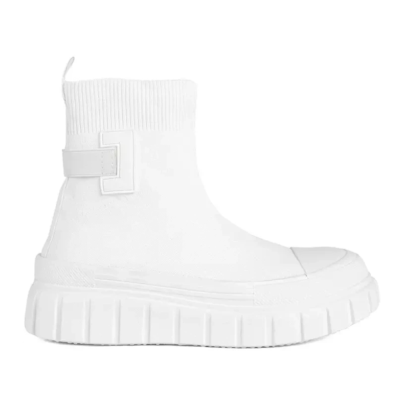 Seastar Tênis branco com plataforma alta