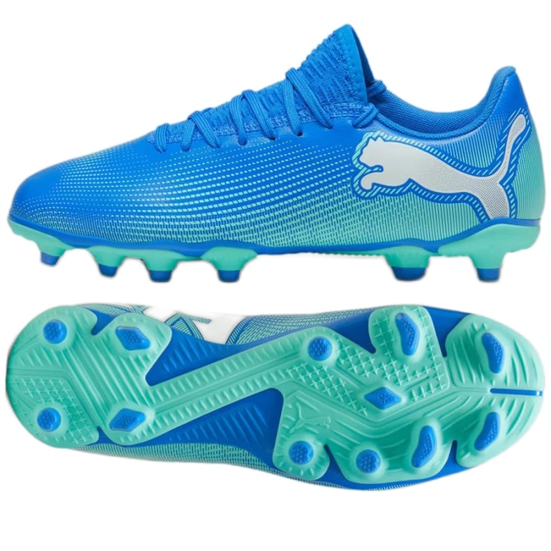 Tênis Puma Future 7 Play FG/AG 107949-01 azul