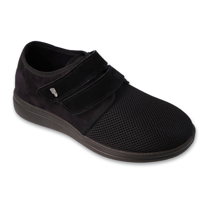 Sapatos masculinos Dr.ORTO Befado com velcro, pu 074M004, preto