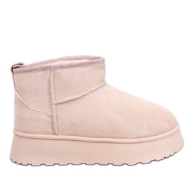 Rodmans Sapatos plataforma curtos bege