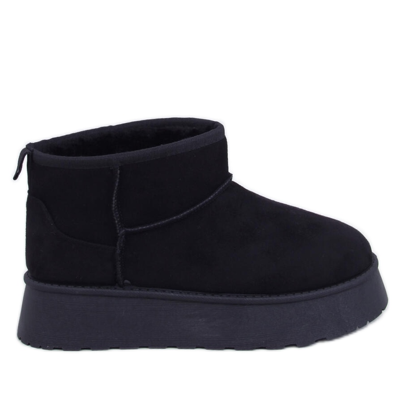 Rodmans Sapatos curtos pretos com plataforma