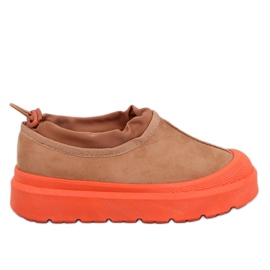 Botas curtas de neve Jayden Camel Emus marrom