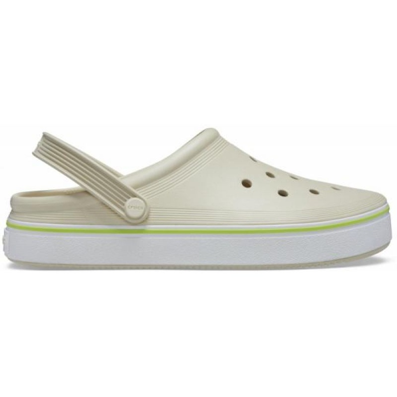 Chinelos Crocs Crocband Of Court 208371-2Y2 bege
