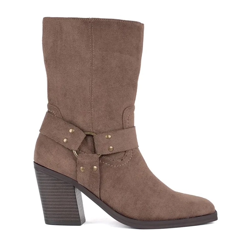 Seastar Botins de camurça bege escuro Seastar Botins de camurça bege escuro