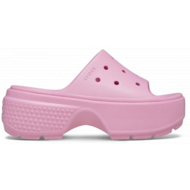 Chinelos Crocs Stomp Slide 209346-6WY rosa