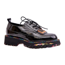 Sapatos femininos com atacadores Artiker 55C0499 Preto