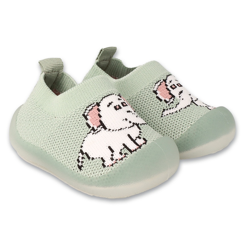 Befado bebê elefantes 002P066 sola verde flexível